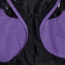 Speedo Hyperboom Placement Racerback Swimsuit - Black/Lilac