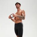 Speedo Hyperboom Splice Jammer - Black/ Dove Grey | Pro Swimwear