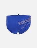 Speedo Logo 6.5cm Swimming Brief Blue 5-6 Years Boy
