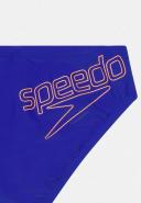 Speedo Logo 6.5cm Swimming Brief Blue 5-6 Years Boy