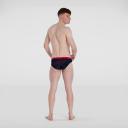 Speedo Logo 7cm Swimming Brief Black UK 32 Man