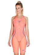Speedo LZR Racer x Jammer Siren Red / Beautiful Blue Size 27
