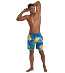 Speedo Men's 18" Printed Swim Trunks - Palace Blue - Swimoutlet.com