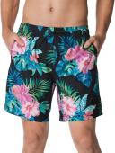 Speedo Men's 18" Printed Swim Trunks - Palace Blue - Swimoutlet.com