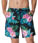 Speedo Men's 18" Printed Swim Trunks - Palace Blue XXL - Swimoutlet.com