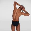 Speedo - Men's Black Swim Briefs - Boom Splice Brief - Size 8 at The Iconic