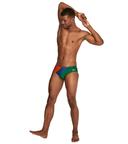 Speedo Men's Colorblock Solar Brief Swimsuit - Douglas Fir - Swimoutlet.com
