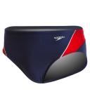 Speedo Men's Endurance+ Launch Splice Brief Swimsuit