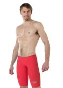 Speedo Men's Fastskin LZR Racer Element Jammer- Lava Red/ Silver | Pro Swimwear