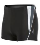 Speedo Men's Fitness Splice Square Leg Swimsuit - Spicy Orange XL - Swimoutlet.com