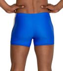 Speedo Men's Fitness Splice Square Leg Swimsuit - Spicy Orange XL - Swimoutlet.com