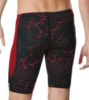 Speedo Men's Galactic Highway Jammer Swimsuit - Maroon | Polyester/Pbt - Swimoutlet.com