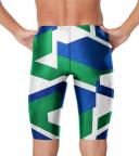 Speedo Men's Glimmer Jammer Swimsuit - Blue/Green - Swimoutlet.com
