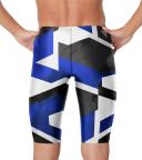 Speedo Men's Glimmer Jammer Swimsuit - Blue - Swimoutlet.com