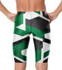 Speedo Men's Glimmer Jammer Swimsuit - Green - Swimoutlet.com