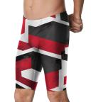 Speedo Men's Glimmer Jammer Swimsuit - Red - Swimoutlet.com