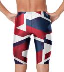 Speedo Men's Glimmer Jammer Swimsuit - Red/White/Blue - Swimoutlet.com