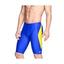 Speedo Men's Powerflex Eco Tone Setter Jammer Swimsuit - Black/Red - Swimoutlet.com