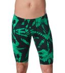 Speedo Men's Reflected Jammer Swimsuit - Blue/Green - Swimoutlet.com