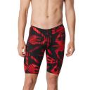 Speedo Men's Reflected Jammer Swimsuit - Red - Swimoutlet.com