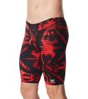 Speedo Men's Reflected Jammer Swimsuit - Red - Swimoutlet.com