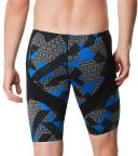 Speedo Men's Ruse Blocks Jammer Swimsuit - Blue - Swimoutlet.com