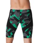 Speedo Men's Ruse Blocks Jammer Swimsuit - Green - Swimoutlet.com