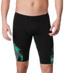 Speedo Men's Ruse Blocks Jammer Swimsuit - Green - Swimoutlet.com