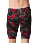 Speedo Men's Ruse Blocks Jammer Swimsuit - Maroon - Swimoutlet.com