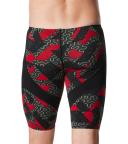 Speedo Men's Ruse Blocks Jammer Swimsuit - Maroon - Swimoutlet.com