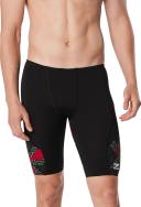 Speedo Men's Ruse Blocks Jammer Swimsuit - Maroon - Swimoutlet.com