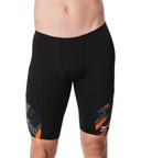 Speedo Men's Ruse Blocks Jammer Swimsuit - Orange - Swimoutlet.com