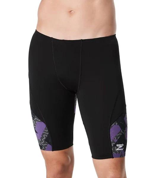 Speedo Men's Ruse Blocks Jammer Swimsuit - Purple - Swimoutlet.com