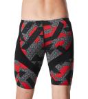 Speedo Men's Ruse Blocks Jammer Swimsuit - Red - Swimoutlet.com