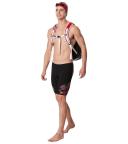 Speedo Men's Ruse Blocks Jammer Swimsuit - Red - Swimoutlet.com