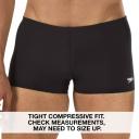 Speedo Men's Swimsuit Square Leg Endurance+ Solid Navy, 38