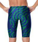 Speedo Men's Vortex Maze Jammer Swimsuit - Blue/Green - Swimoutlet.com