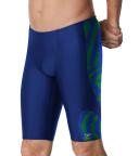 Speedo Men's Vortex Maze Jammer Swimsuit - Blue/Green - Swimoutlet.com