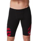 Speedo Men's Vortex Maze Jammer Swimsuit - Maroon - Swimoutlet.com