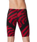Speedo Men's Vortex Maze Jammer Swimsuit - Maroon - Swimoutlet.com