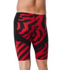 Speedo Men's Vortex Maze Jammer Swimsuit - Red - Swimoutlet.com