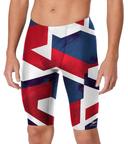 Speedo Men's Vortex Maze Jammer Swimsuit - Red/White/Blue - Swimoutlet.com
