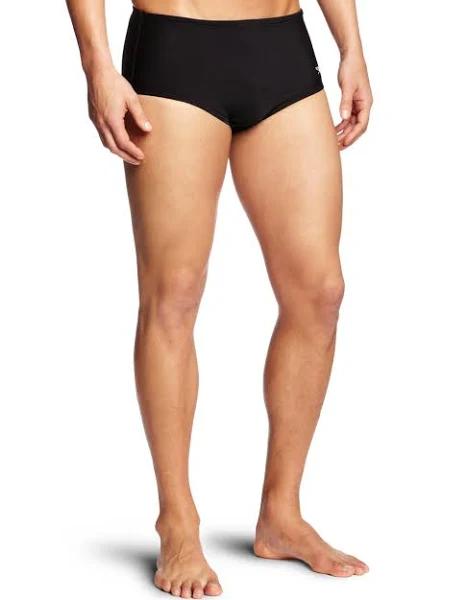 Speedo Men's Xtra Life Lycra Solid 5 Inch Brief Swimsuit