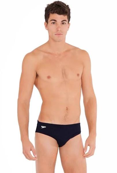 Speedo Men's XTRA Life Lycra Solid 5 Inch Brief Swimsuit