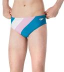 Speedo Mens Flame 7cm Briefs Swimwear Bottoms - Black/blue- Swimwear Galore