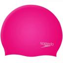 Speedo Multi Colour Silicone Cap - Pink/white- Swimwear Galore