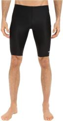 Speedo Powerflex Eco Solid Men's Jammer Swimsuit - New Black - Swimoutlet.com