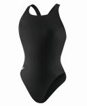 Speedo Powerflex Eco Solid Super Pro Youth Swimsuit - New Black - Swimoutlet.com