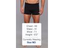 Speedo Shoreline Square Leg Swim Trunk Black