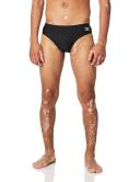 Speedo Solid Endurance Brief Swimsuit - Black | Polyester/Pbt - Swimoutlet.com